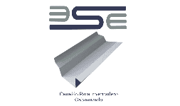Canalones metálicos galvanizados, pluviales y para invernadero 
