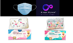 Cubrebocas para escuelas certificados