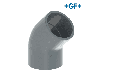 Conexiones de pvc Codo 45°