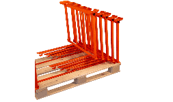 Pallets de soportes para tubos