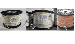 Cable de fibra de vidrio para alta temperatura