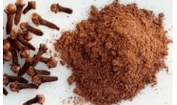 Clavo en polvo Syzygium aromaticum
