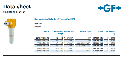 Sensores de nivel Radar