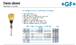 Sensores de nivel Conductivo