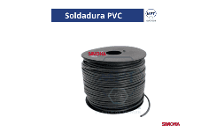 Soldadura de pvc redonda