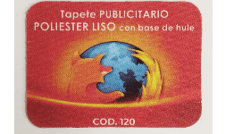 Tapete publicitario para bar
