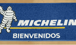 Tapetes de entrada rizo supreme con logotipo