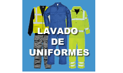 Lavanderia industrial lavado de uniformes de trabajo 