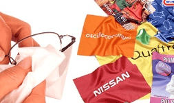 Paños de microfibra publicitarios