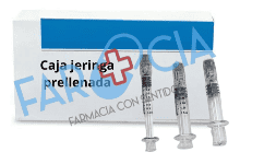 Ranibizumab 10 mg/ml Jeringa prellenada para tratamiento de retinopatía