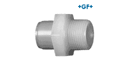 Conexiones termoplasticas Adaptador Macho PVDF