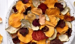 Frutas deshidratadas en polvo