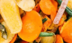 Frutas deshidratadas en polvo
