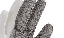Guantes anticorte de acero inoxidable en malla