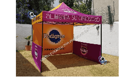 Carpas publicitarias en lona impresa