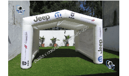 Carpa inflable Lona de uso rudo