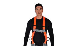 Arneses de 1 y 3 argollas para seguridad industrial