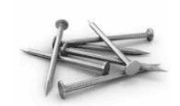 Clavos para la construcción