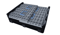 Contenedores de plastico abatibles Gaylord