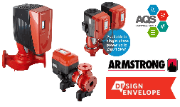 Ahorro de energía ARMSTRONG design envelope bombas centrifugas con variador integrado