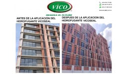 Hidrofugantes base agua para fachadas