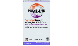 Boquillas Polyblend Sanded Grout