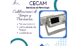 Calibración en la Magnitud de Tiempo y Frecuencia
