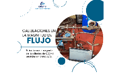 Calibración de Medidores de Flujo CECAM