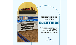 Calibración Certificada en Eléctrica