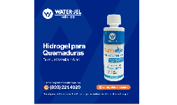 Hidrogel para Quemaduras Burn Jel 118ml Water-Jel