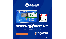 Apósitos faciales para Quemaduras Burn Dressing 30x40cm Water-Jel