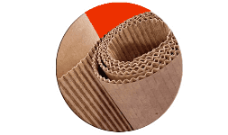 Carton corrugado para empaque 1.25m