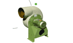Extractores Centrifugos de Fibra de Vidrio
