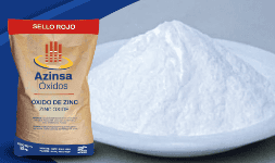 Oxido de zinc activado en saco de 25 kg