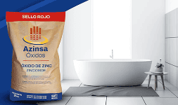 Oxido de zinc grado cerámico sello rojo