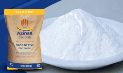 Oxido de zinc sello oro en sacos de 25 kg