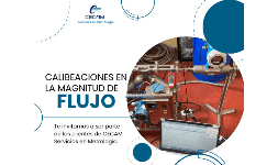 Calibracion de medidores de flujo tipo coriolis