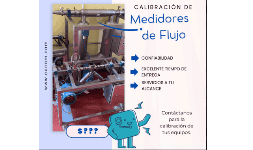 Calibracion de medidores de flujo tipo coriolis