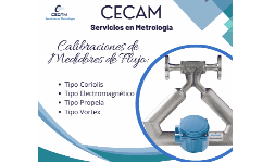 Calibracion de medidores de flujo tipo coriolis