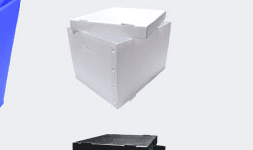 Maquila de cajas de plastico corrugado multiusos