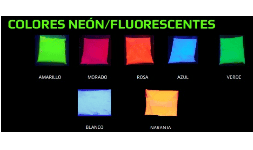 Pigmentos Fluorescentes (orgánicos e inorgánicos) Lumins