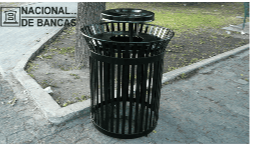 Bote de basura - Nacional de Bancas