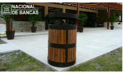 Bote de basura - Nacional de Bancas