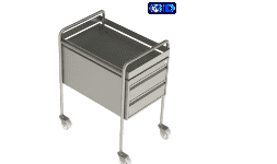 Carros de servicio de acero inoxidable para hospitales y cocinas industriales