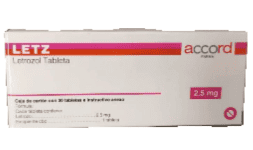 Letrozol 2.5 mg caja con 30 tabletas Costo