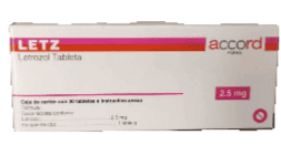Letrozol 2.5 mg caja con 30 tabletas en México