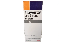 Linagliptina 5 mg con 30 tabletas