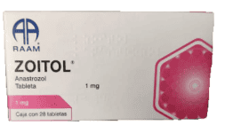 Anastrozol 1 mg con 28 tabletas en Puebla