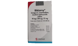 Bictegravir 50mg Emtricitabina 200mg Tenofovir 25mg Caja 30 tabletas Venta de