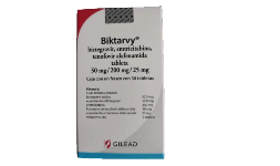 Bictegravir 50mg Emtricitabina 200mg Tenofovir 25mg Caja 30 tabletas Donde conseguir en México